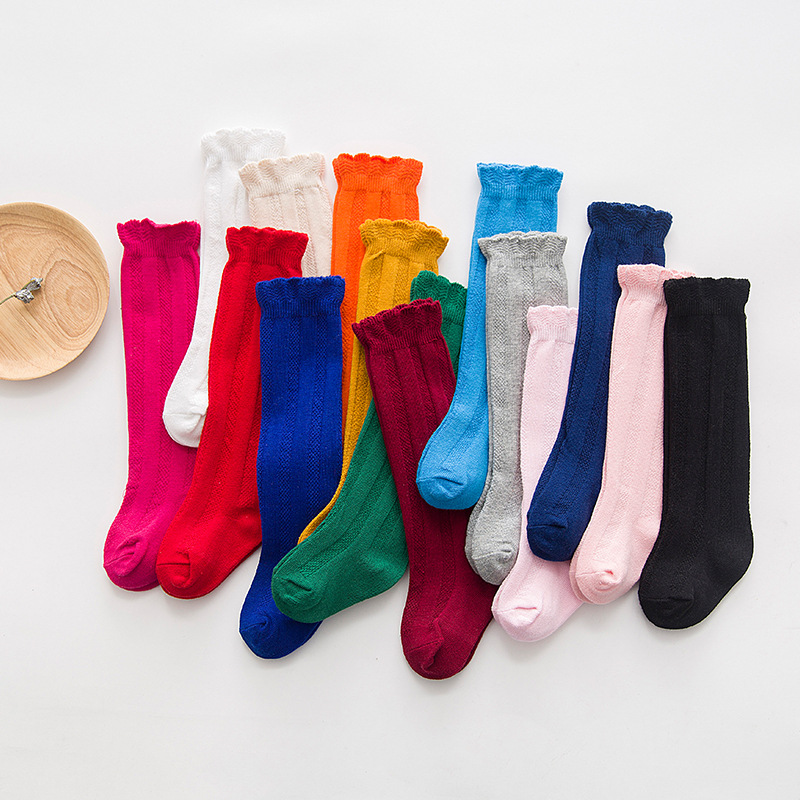 Candy Color Autumn Cotton Doub - Baby Sock Oximeter 评论和价格