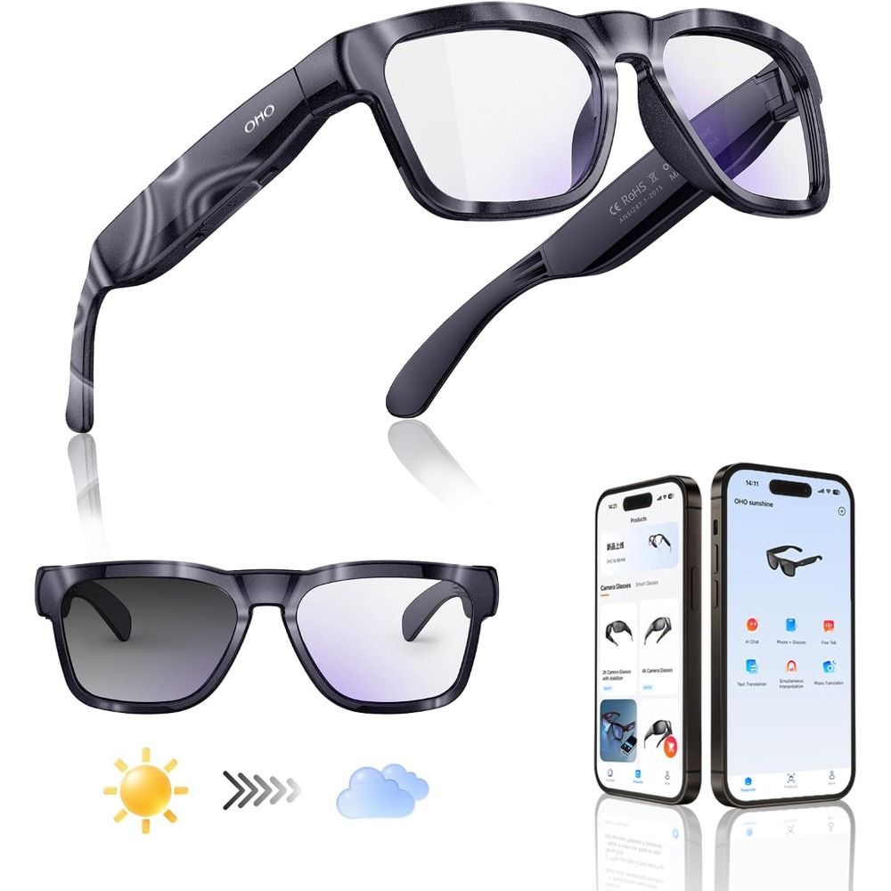 Smart AI Glasses with Bluetoot - Smart Glasses Lens 评论和价格