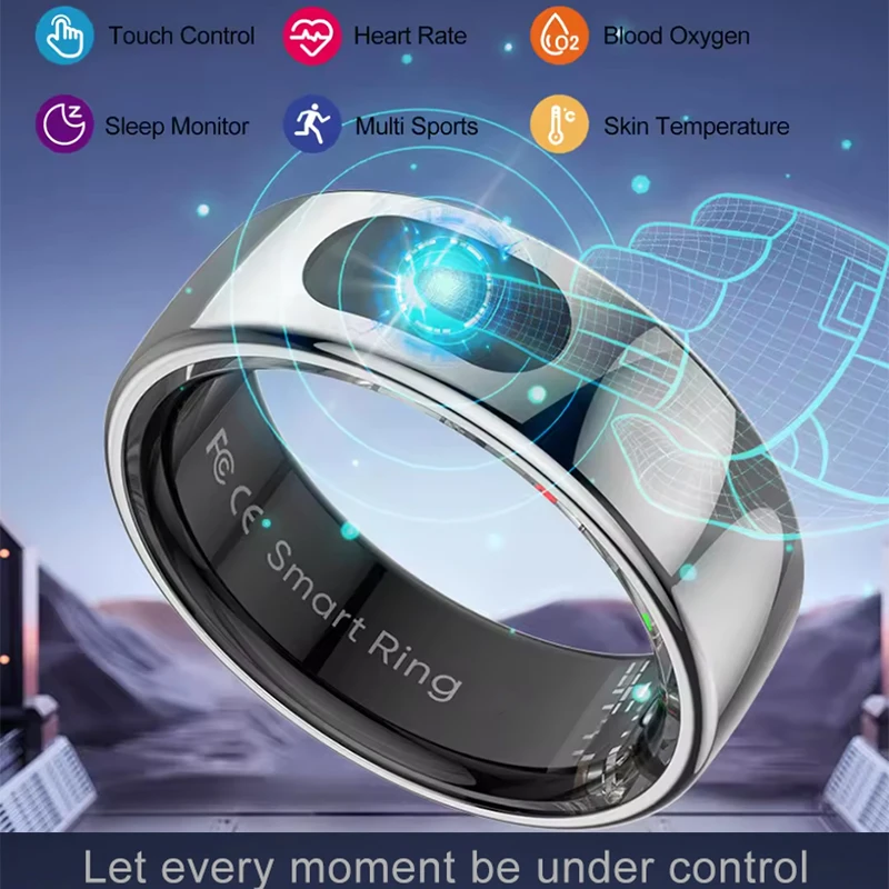 Smart Ring with Charging Case  - Temperature Ring Skin 评论和价格
