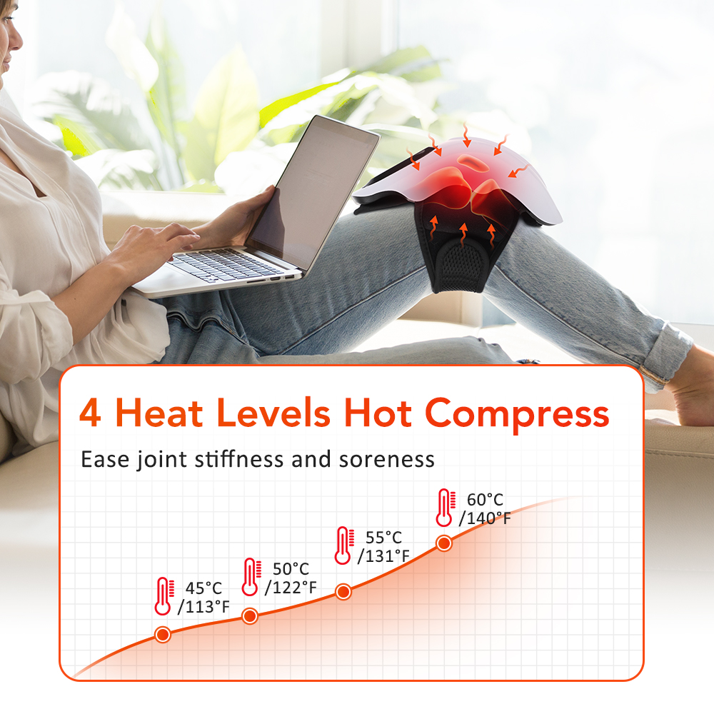 Infrared Knee Massager With 4- - Smart Knee Wrap 评论和价格