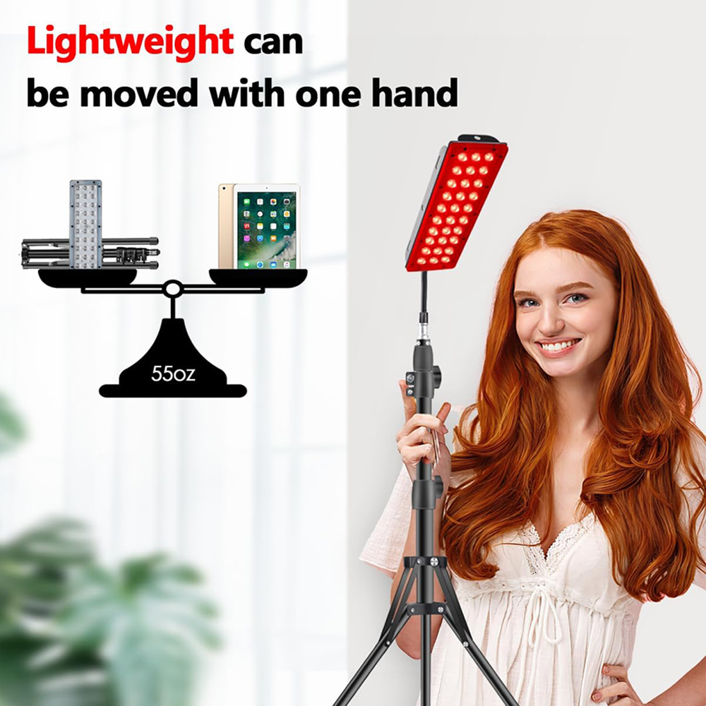 Red Light Therapy Lamp LED Inf - Galvanic Skin Sensor 评论和价格