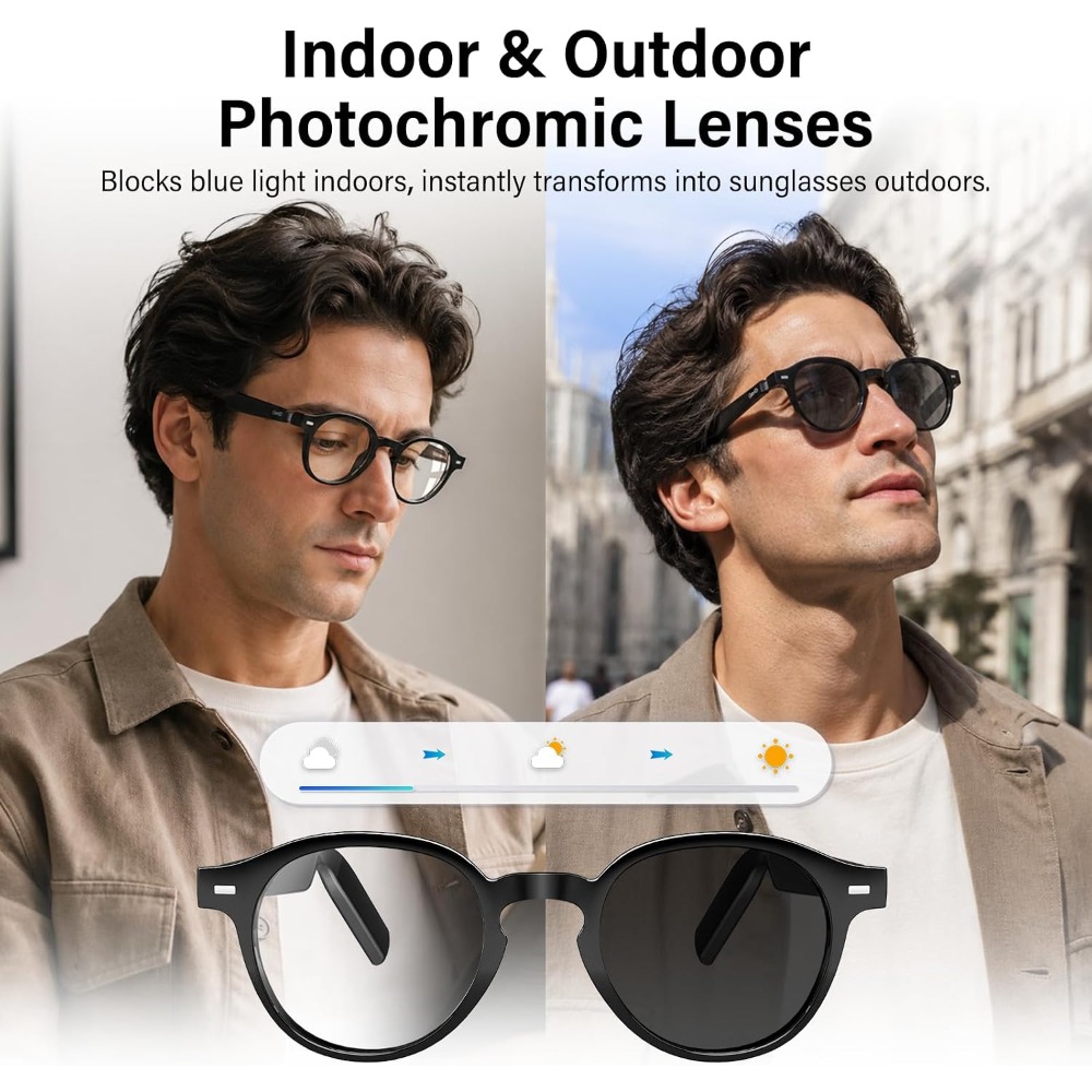 AI Smart Glasses with 145 Lang - Smart Glasses Lens 评论和价格