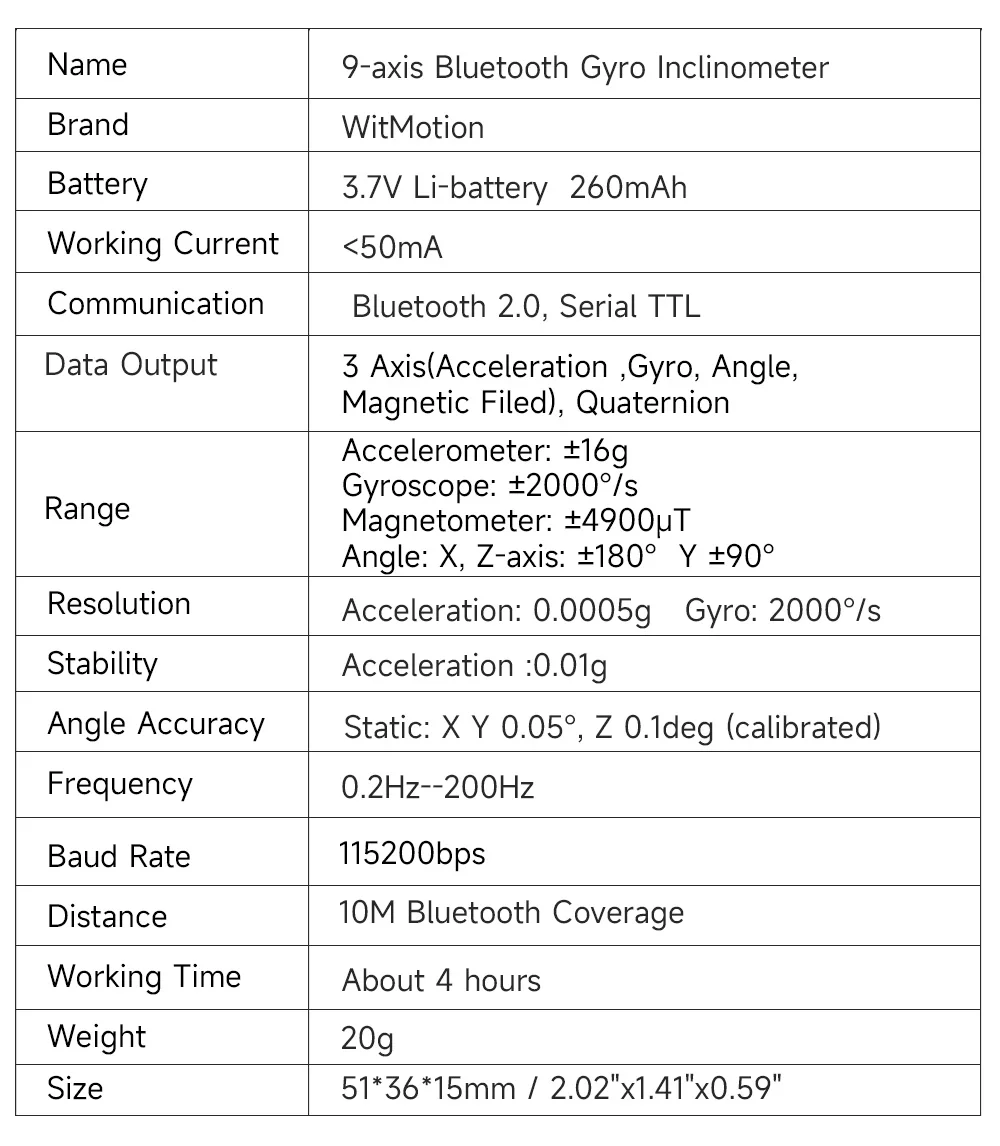 BWT901CL Bluetooth High-Precis - Muscle Sensor Emg 评论和价格