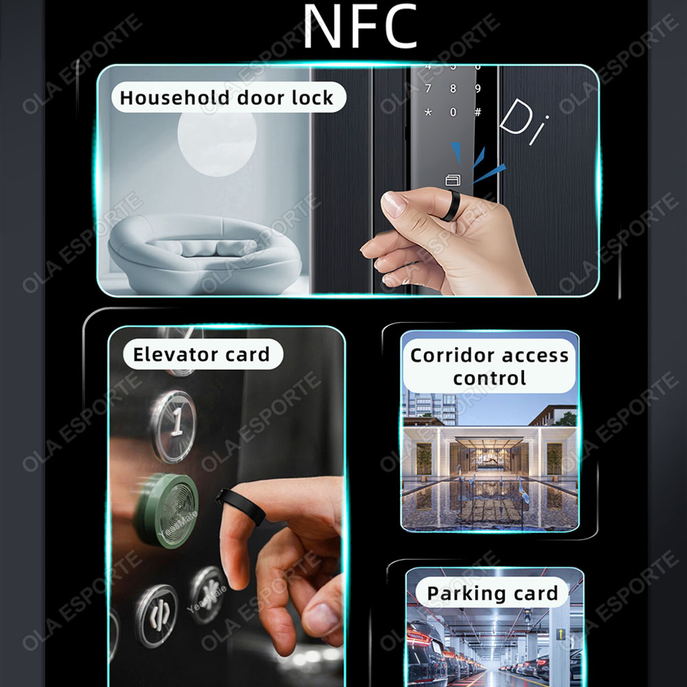 New Smart Ring Men Women 2025  - Smart Ring Nfc Pay 评论和价格