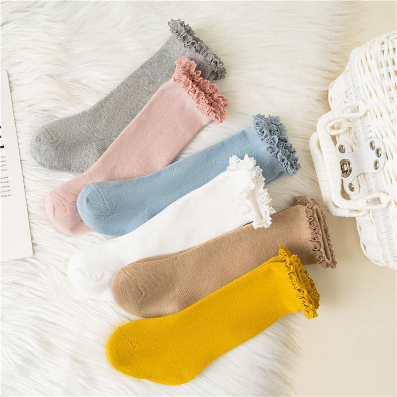 Winter Autumn Baby Girls Ruffl - Baby Sock Oximeter 评论和价格