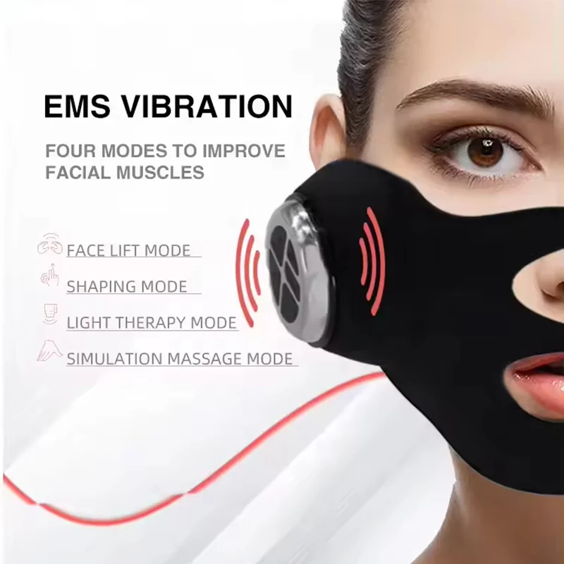 V Face Lifting EMS Facial Mask - Galvanic Skin Sensor 评论和价格