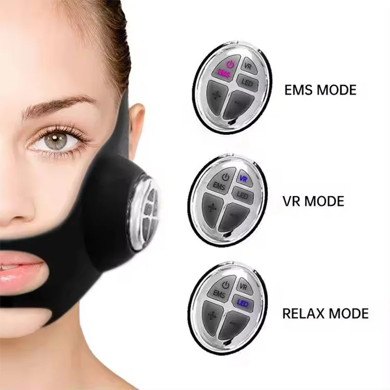 V Face Lifting EMS Facial Mask - Galvanic Skin Sensor 评论和价格