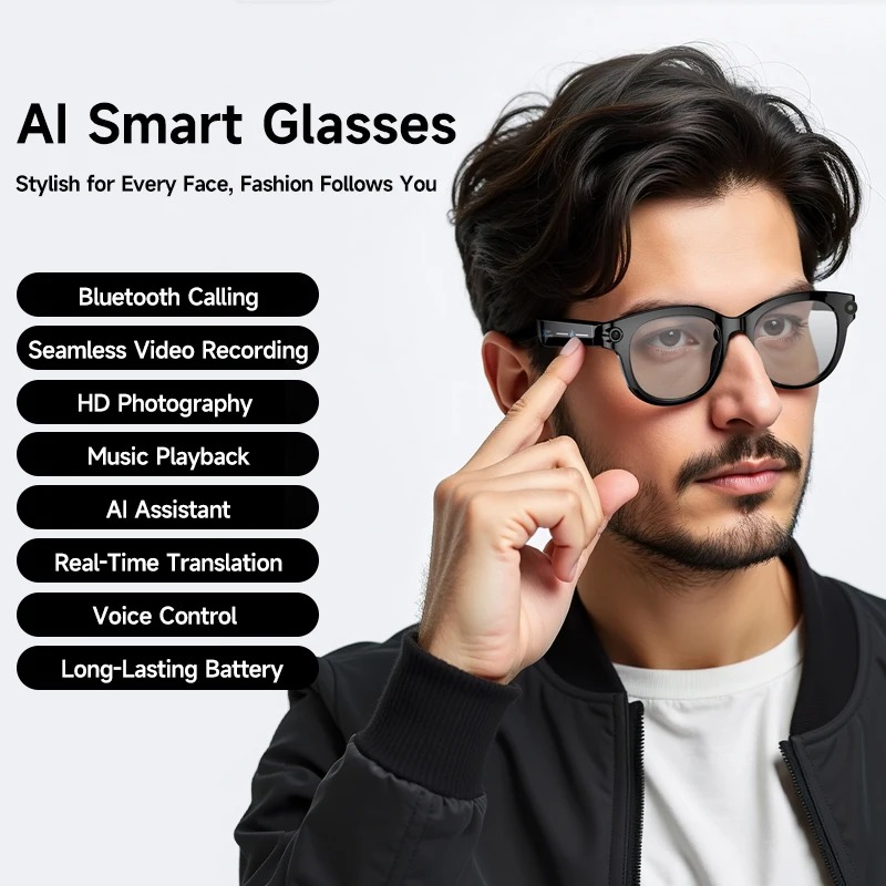 2026 AI Smart Glasses 8K Remot - Smart Glasses Lens 评论和价格