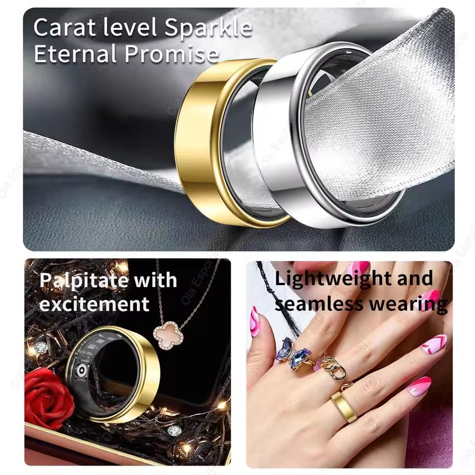 NEW R09 Smart Ring Men Women w - Temperature Ring Skin 评论和价格