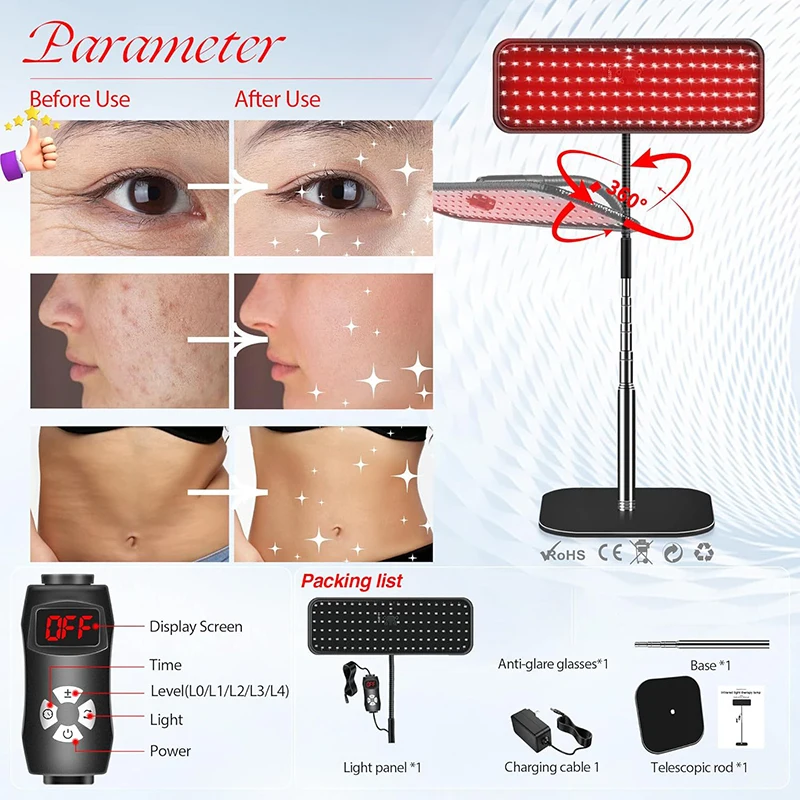 Near Infrared Light Panel 660n - Galvanic Skin Sensor 评论和价格