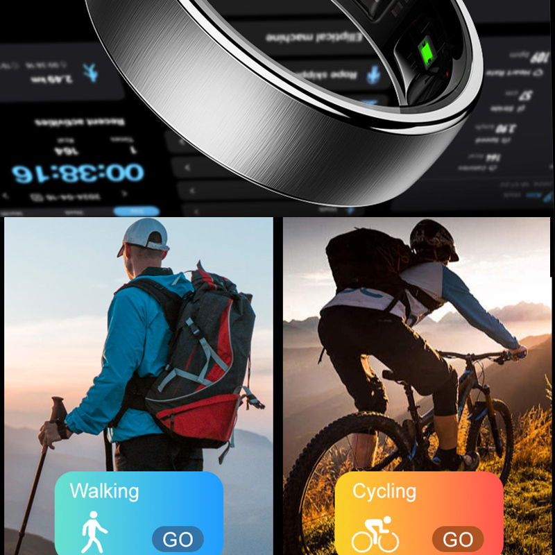 R10 Charging Case Smart Ring M - Temperature Ring Skin 评论和价格