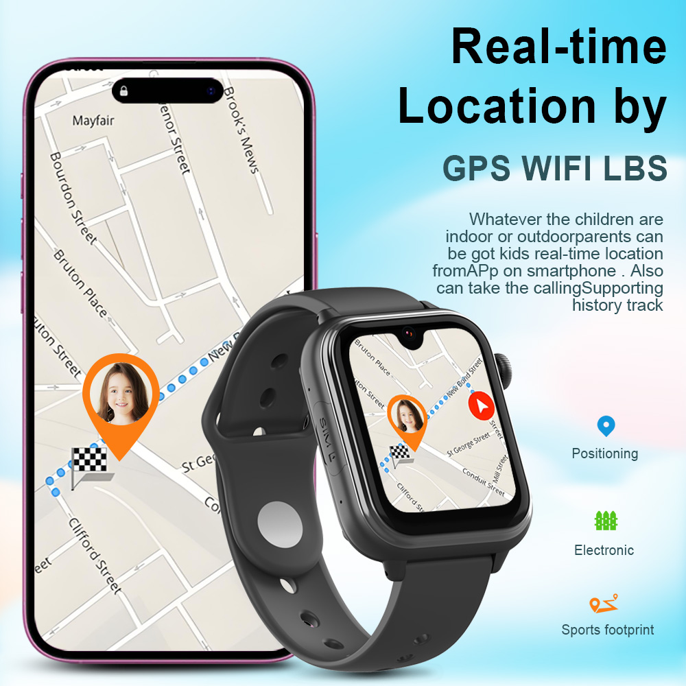 Wonlex KT37 GPS Smart Watch Ki - Fall Detection Watch 评论和价格