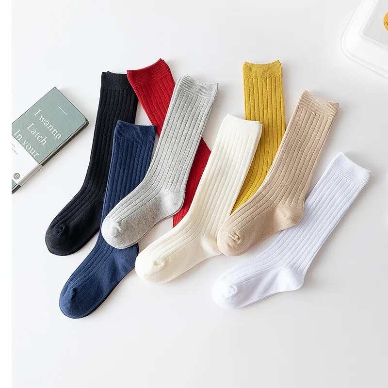 3Pairs/Lot Baby Knee High Sock - Baby Sock Oximeter 评论和价格