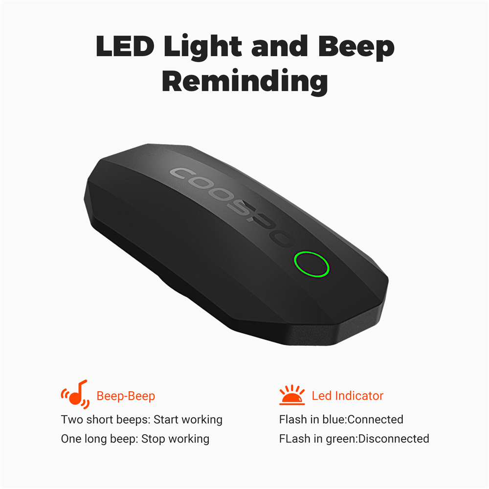 COOSPO H808S Heart Rate Sensor - Breath Rate Monitor 评论和价格